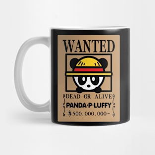 Wanted Pirate Panda Mug